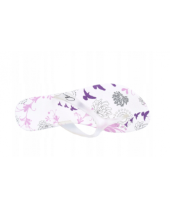 Damskie japonki basenowe CHOICE 2812 białe