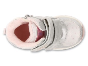 Buty-jesienne-dziewczece-za-kostke-ICE-HEART-Befado-srebrne--widok-z-gory.jpg