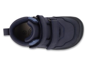 Granatowe-buty-Barefoot-Befado-dla-chlopca-widok-z-gory--szeroki-przod-i-dwa-rzepy.jpg