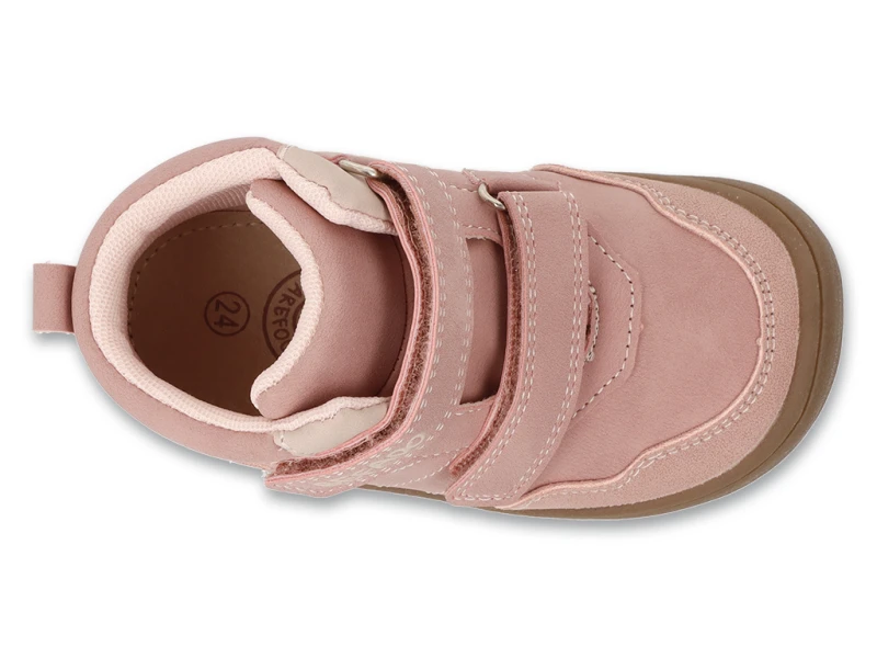 Rozowe-buty-Barefoot-Befado-dla-dziewczynki-ze-skorzana-wkladka--widok-z-gory.jpg