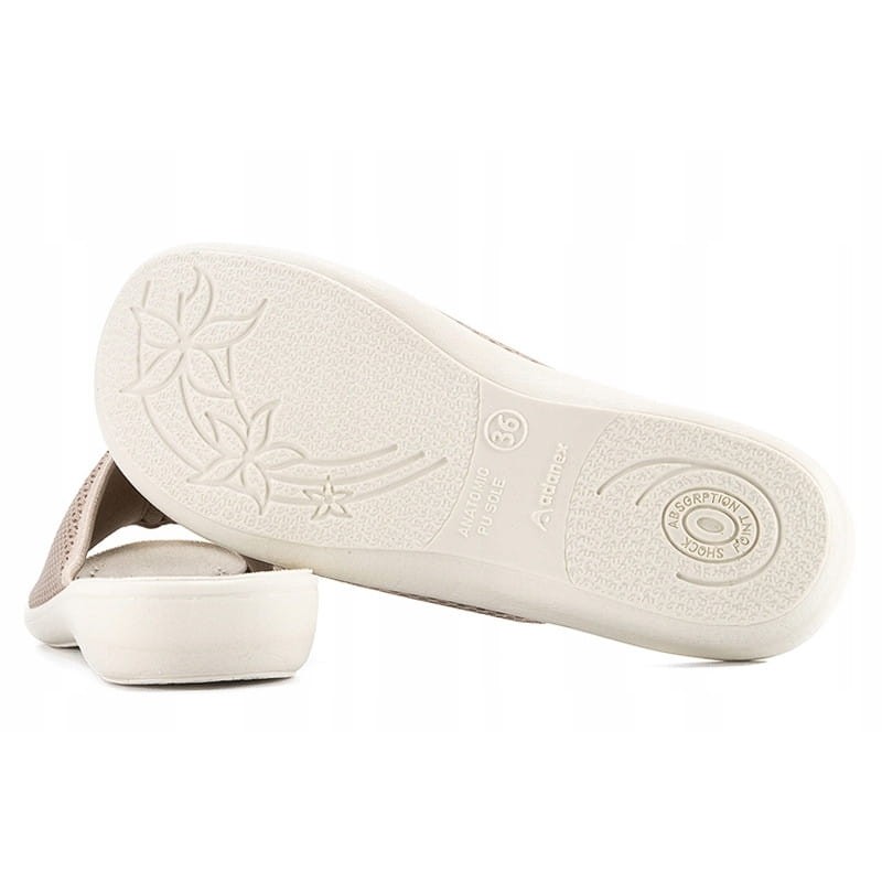 Obuwie domowe kapcie klapki damskie ADANEX 20026