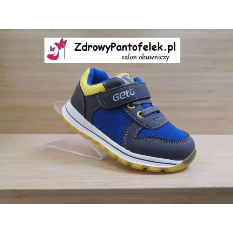 Adidasy dziecięce buty chłopięce na rzepy F-601