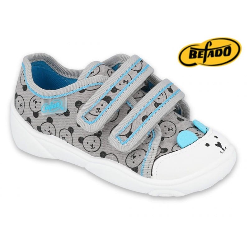 Befado 907 P 129 trampki na rzepy dla chłopca Befado 907P129 tenisówki