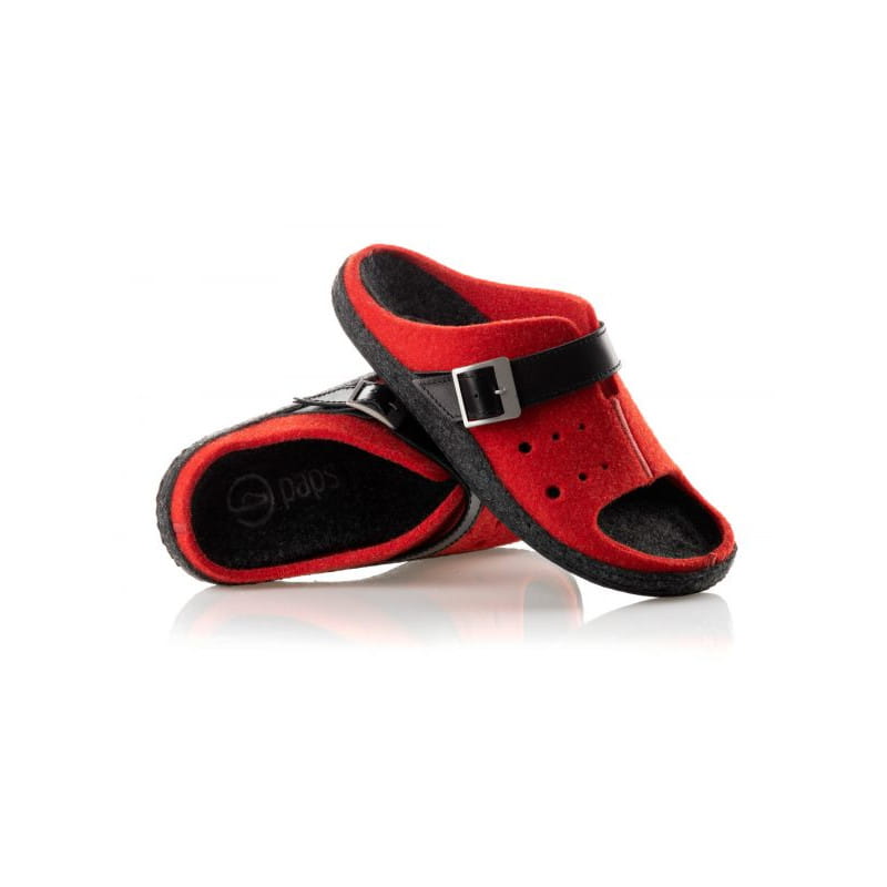 Paps damskie obuwie domowe do wkładek ortopedycznych np. Vasyli Paps 1050-005 filc