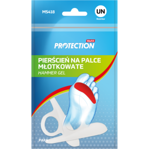 Podkładka pod PALCE MŁOTECZKOWATE HAMMER GEL MS418 Mazbit