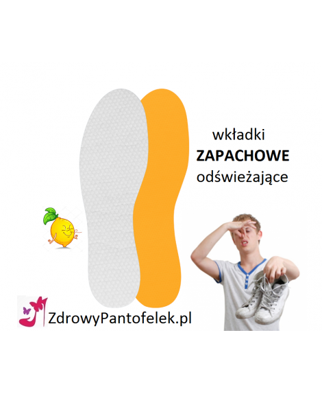 Odświeżające wkładki do obuwia Mazbit Fresh Opakowanie zawiera 3 pary wkładki zapachowe