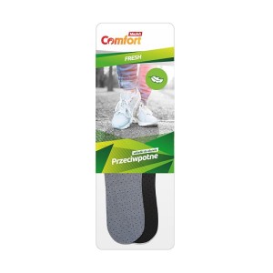Męskie przeciwpotne wkładki do butów z aktywnym węglem FRESH