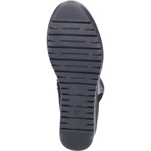 Skórzane botki na koturnie GRANAT Comfortabel 960020