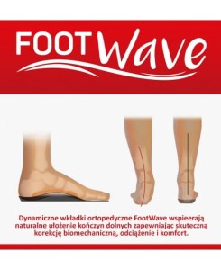 Wkładki supinujące dla dzieci na płaskostopie i koślawość FootWave KIDS SUPI