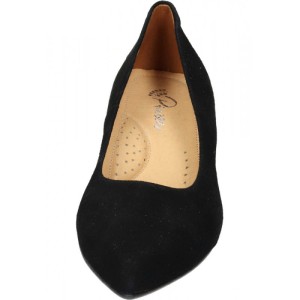 Piazza 930004 skórzane czółenka damskie 930004-01CZARNE