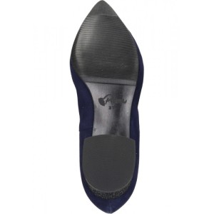 Piazza 930005 eleganckie buty skórzane czółenka damskie 930005-05 GRANAT