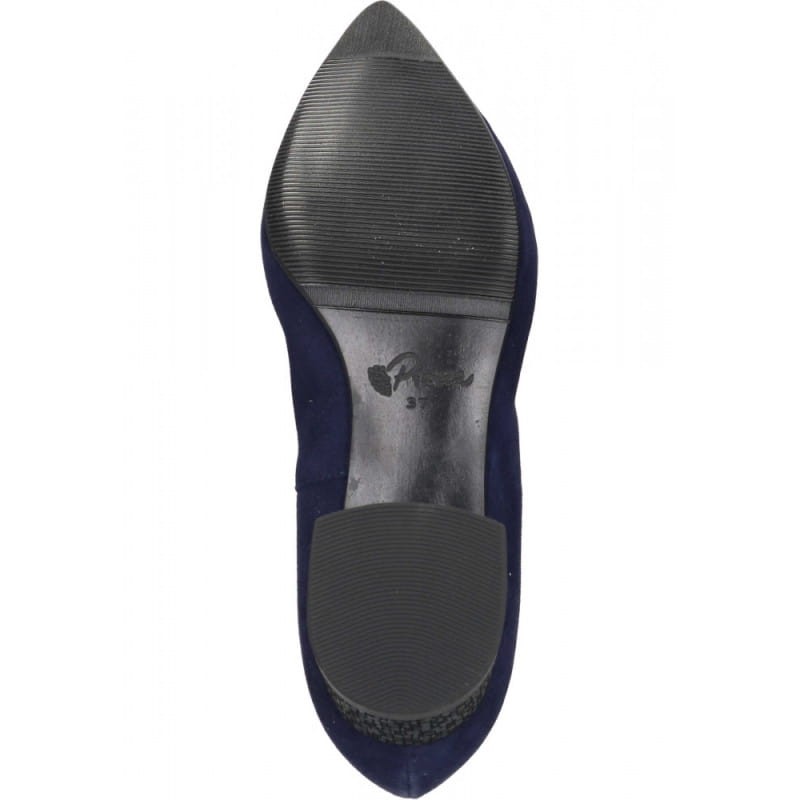 Piazza 930005 eleganckie buty skórzane czółenka damskie 930005-05 GRANAT