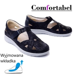 Comfortabel 940000 skórzane buty na haluksy buty do wkładek ortopedycznych 940000-05