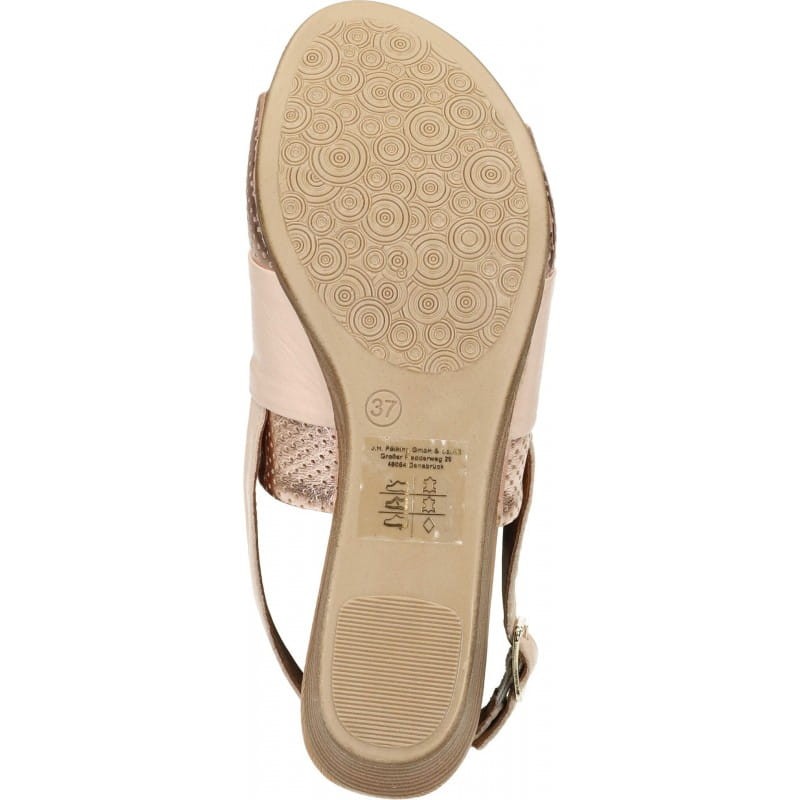 Skórzane sandały damskie PASTELOWE PIAZZA 910070-42