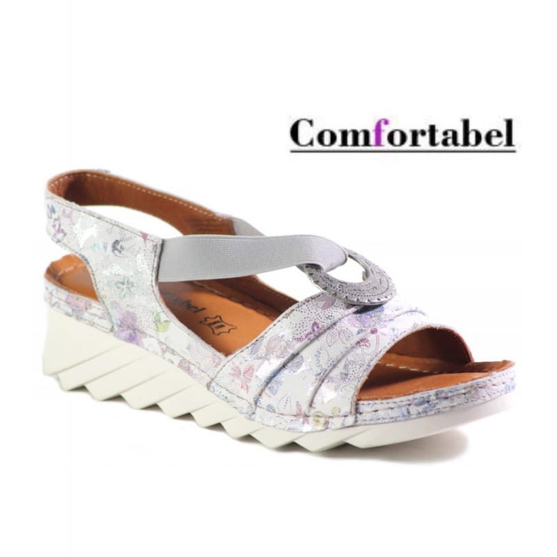 Comfortabel 710086 skórzane sandały damskie