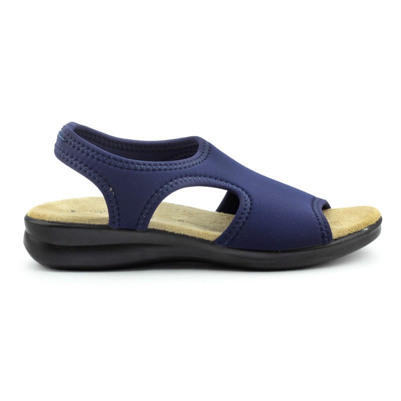 Elastyczne sandały zdrowotne damskie SANITAL FLEX 8024 obuwie na haluksy