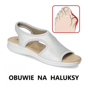 Elastyczne sandały zdrowotne damskie SANITAL FLEX 8023.17 sandały na haluksy