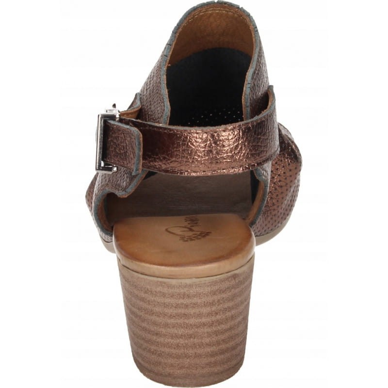 Piazza 910834 skórzane sandały damskie