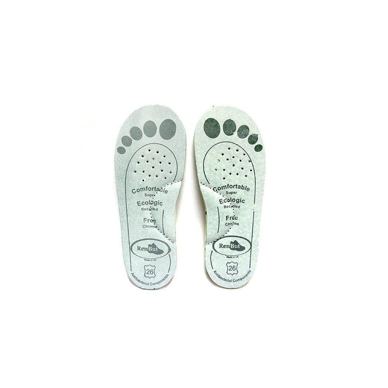 RenBut kapcie dziecięce do przedszkola z wkładką skórzaną PIŁKA