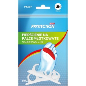 Międzypalcowe kliny silikonowe Mazbit HAMMER GEL LUX pierścień na palce młotkowate