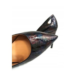 Skórzane szpilki Anis multikolor