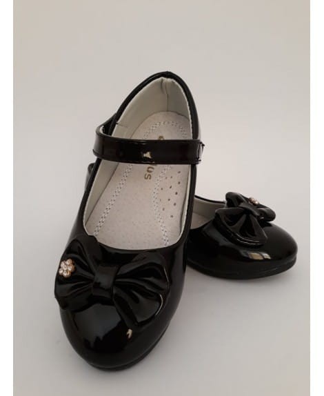 Balerinki dla dziewczynki lakierki buty wyjściowe dzieciece baleriny