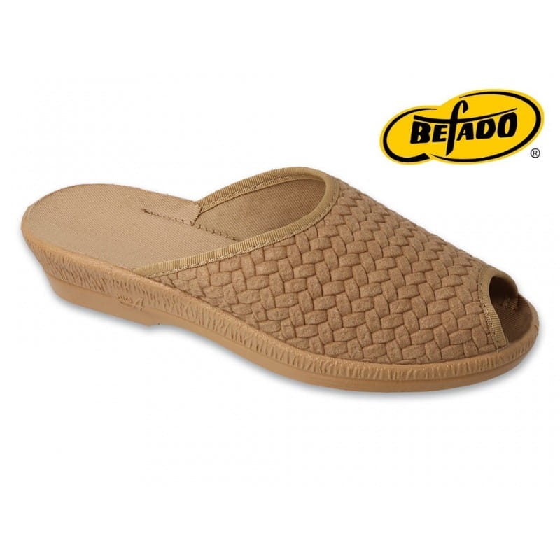 Kapcie damskie Befado 581D200 klapki laczki pantofle Befado