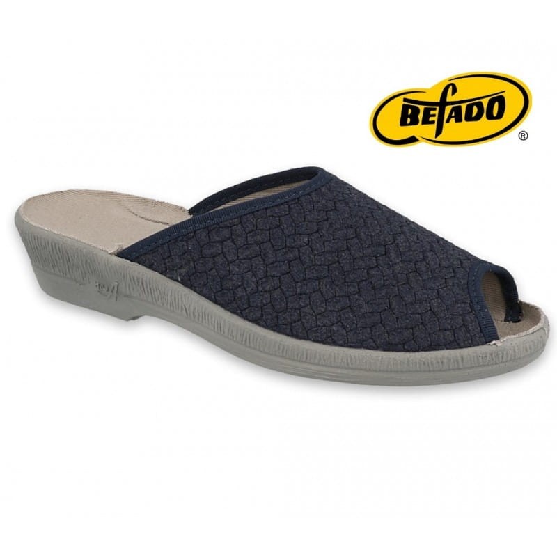 Kapcie damskie Befado klapki laczki pantofle Befado 581D199