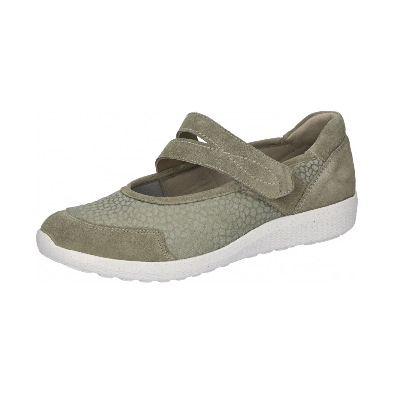 Waldlaufer 634K31 obuwie na szeroką stopę cukrzycową lekkie półbuty damskie na rzep