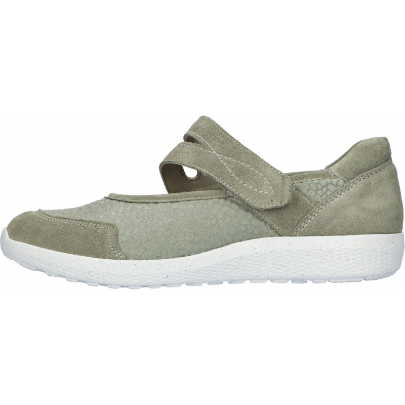 Waldlaufer 634K31 obuwie na szeroką stopę cukrzycową lekkie półbuty damskie na rzep