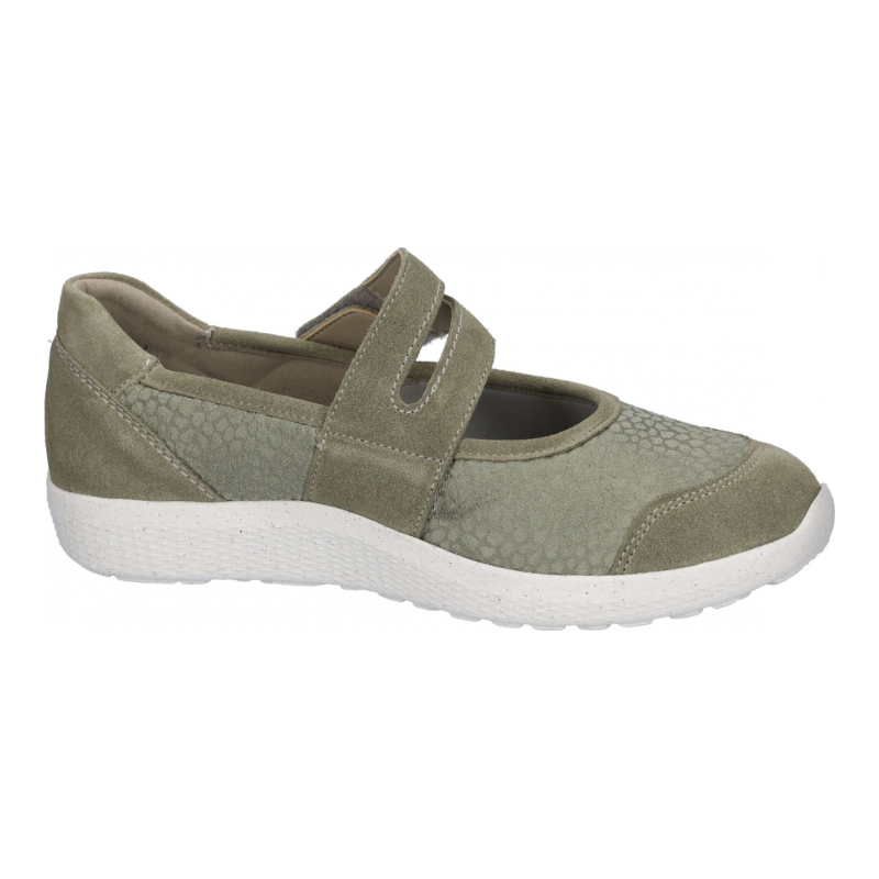 Waldlaufer 634K31 obuwie na szeroką stopę cukrzycową lekkie półbuty damskie na rzep