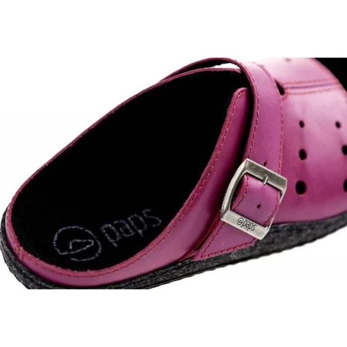 Paps Damskie domowe obuwie do wkładek ortopedycznych np. Vasyli Paps 1050-903  fuksja