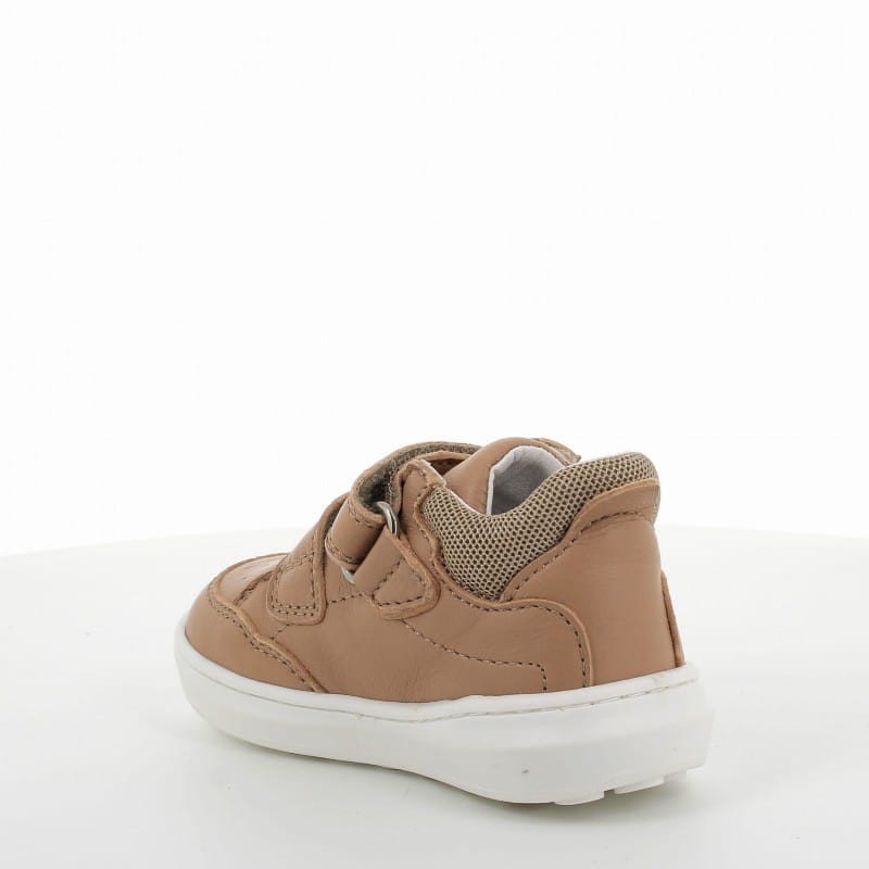 Primigi 5906611 skórzane buty dziecięce na rzepy barefoot