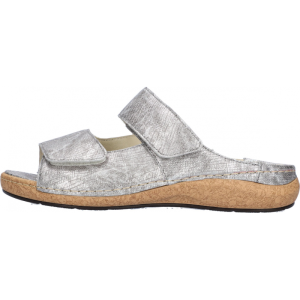 Waldlaufer 681501 klapki skórzane damskie tęgość K obuwie na szeroką stopę