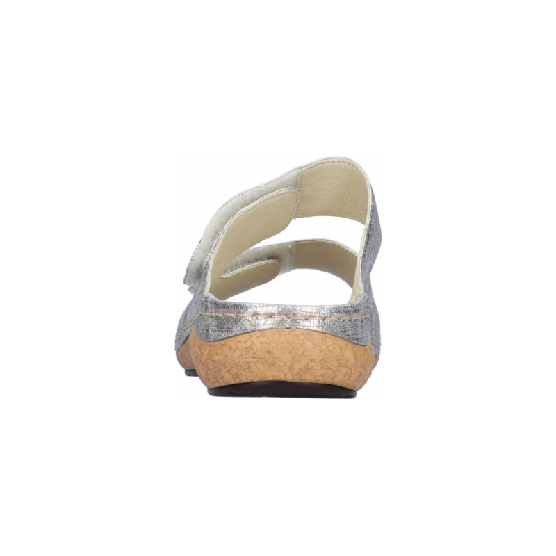 Waldlaufer 681501 klapki skórzane damskie tęgość K obuwie na szeroką stopę