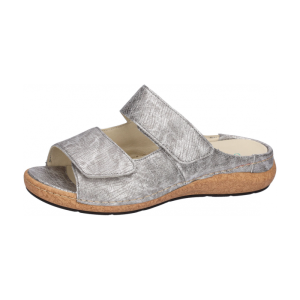 Waldlaufer 681501 klapki skórzane damskie tęgość K obuwie na szeroką stopę