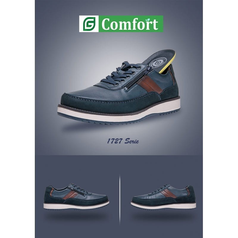 G-COMFORT skórzane półbuty męskie 1727L