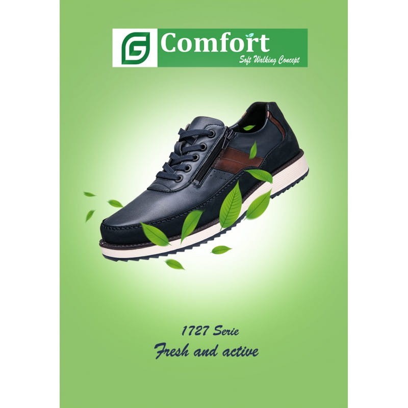 G-COMFORT skórzane półbuty męskie 1727L