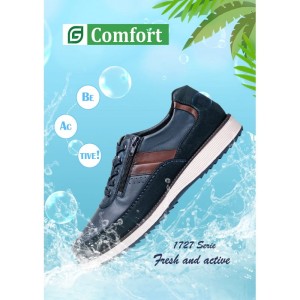 G-COMFORT skórzane półbuty męskie 1727L