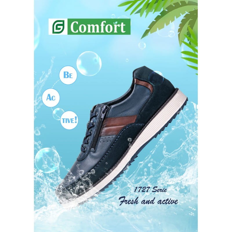 G-COMFORT skórzane półbuty męskie 1727L