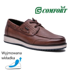 G-COMFORT skórzane półbuty męskie 1729L