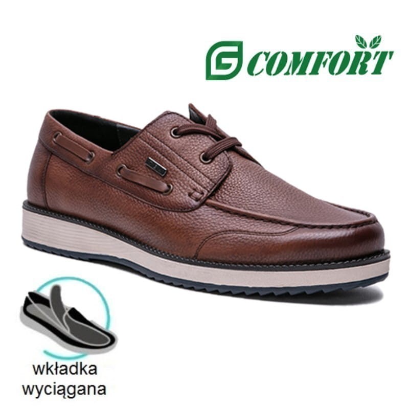 G-COMFORT skórzane półbuty męskie 1729L