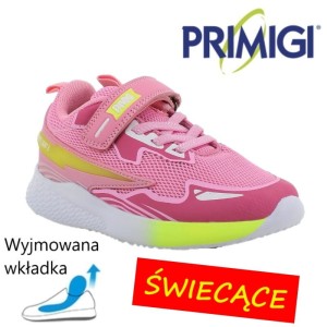 Świecące buty sportowe na rzepy Primigi 5965000