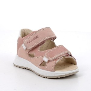 Primigi 5866633 skórzane sandały dziecięce na rzepy Pierwsze buty