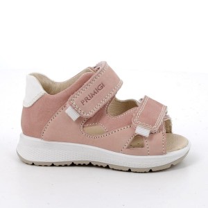 Primigi 5866633 skórzane sandały dziecięce na rzepy Pierwsze buty