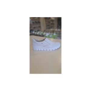 Helios 365 S Skórzane półbuty damskie białe