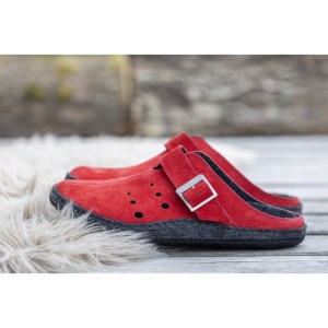 Paps 1051-966 męskie kapcie domowe buty do wkładek ortopedycznych np. Vasyli