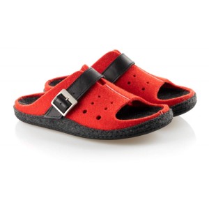 Paps męskie obuwie domowe do wkładek ortopedycznych np. Vasyli Paps 1050-005 filc