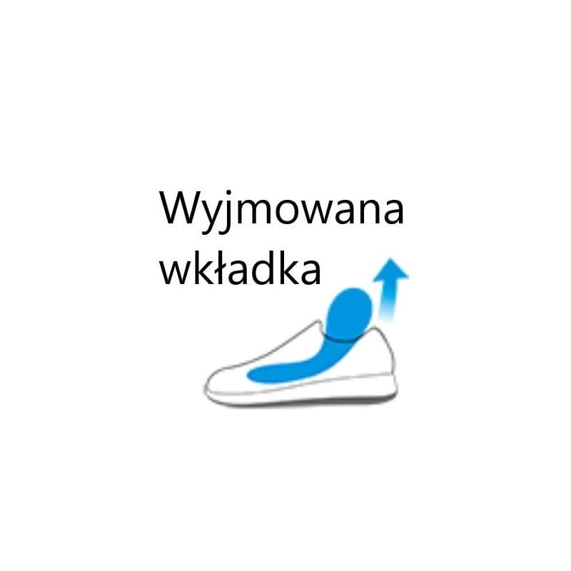 Paps Damskie domowe obuwie do wkładek ortopedycznych np. Vasyli Paps 1050-201
