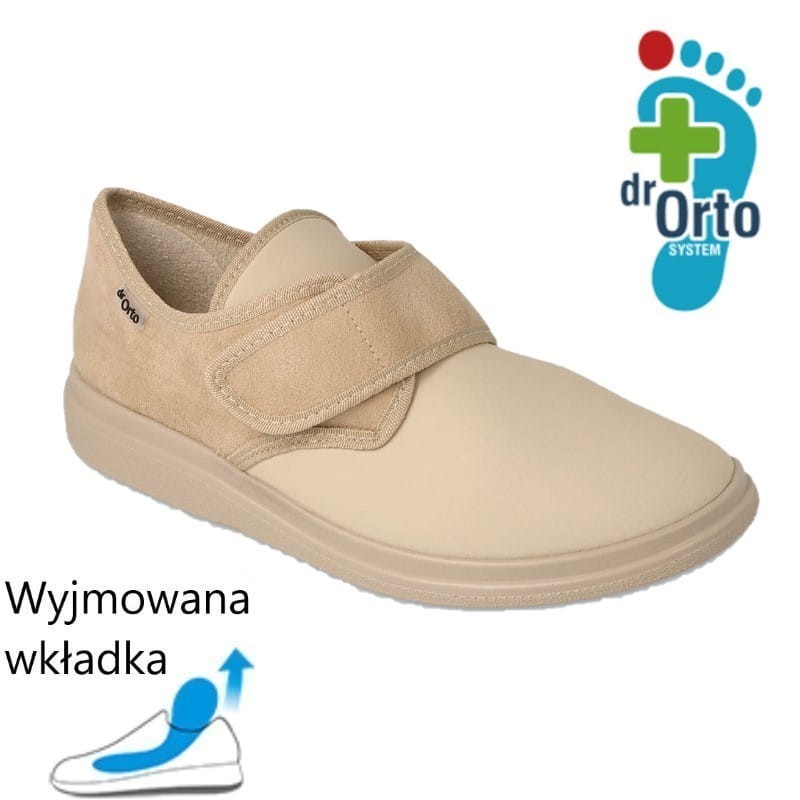 Dr.Orto 036M005 męskie obuwie zdrowotne na chore stopy